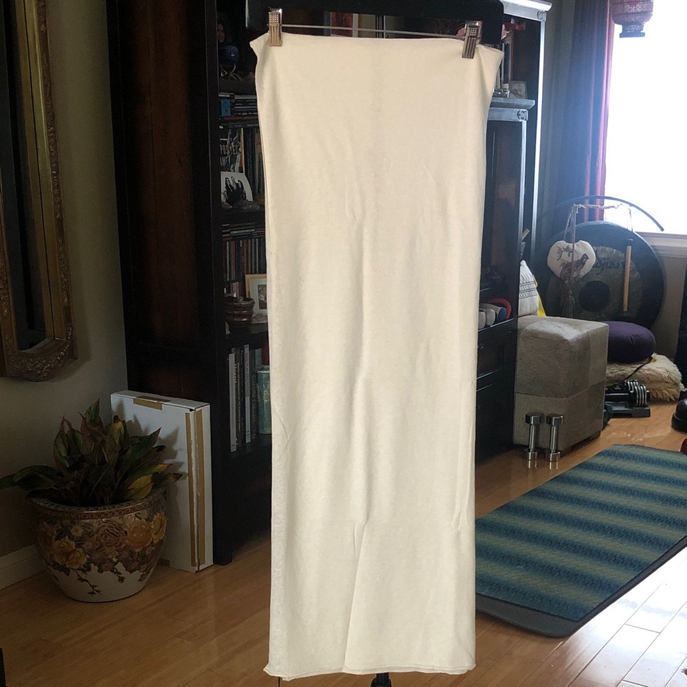White + Warren Linen/Cotton Mini Travel Wrap NWT.